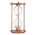 Clessidra Decorativa in Rame 60 Minuti con Sabbia Bianca
