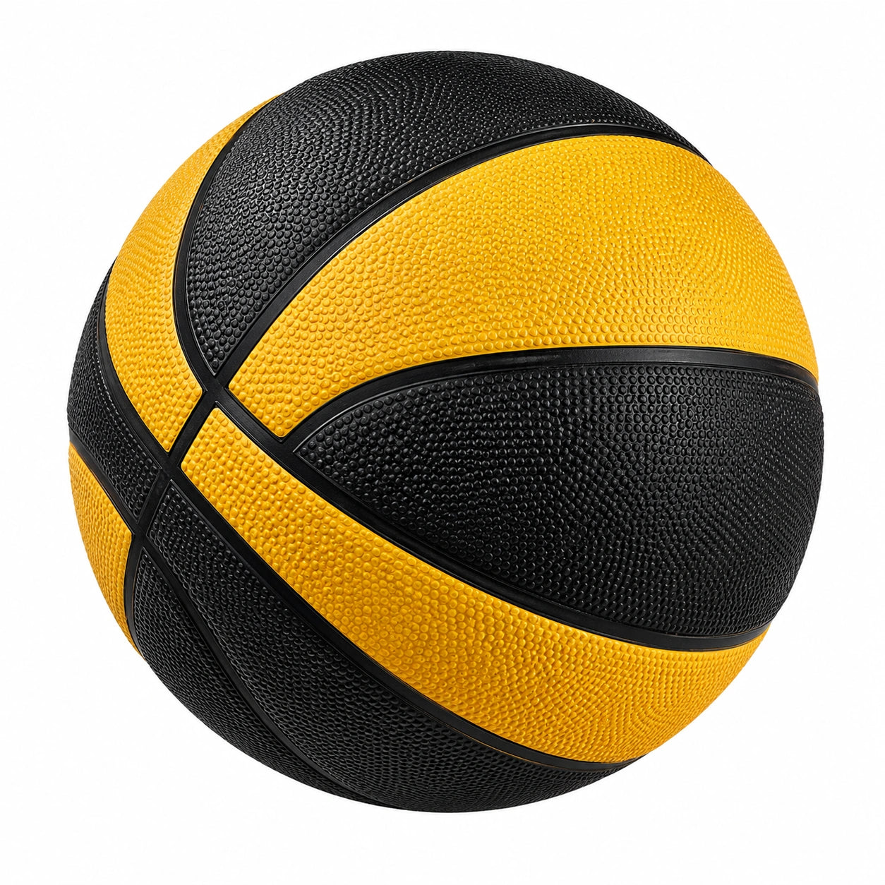 Pallone da Basket per Interni ed Esterni Giallo/Nero