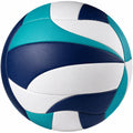 Pallone da pallavolo blu, bianco e turchese